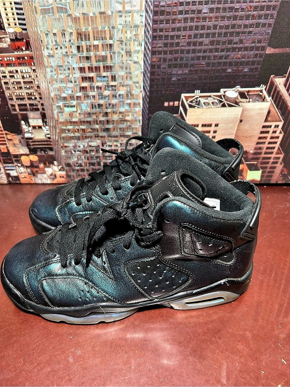 Jordan 6 Rings Black US 6Y Sneakers